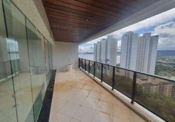 Cobertura com 4 dormitórios para venda, 262 m² por r$ 2.120.000,00 - praia da enseada - guarujá/sp