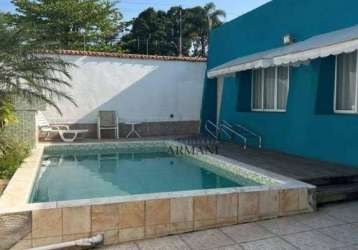 Casa com 3 dormitórios, 185 m² - venda por r$ 1.500.000,00 ou aluguel por r$ 6.394,04/mês - praia de pernambuco - guarujá/sp