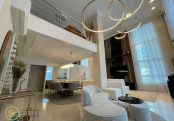 Apartamento com 3 dormitórios à venda, 256 m² por r$ 6.750.000 - centro - balneário camboriú/sc