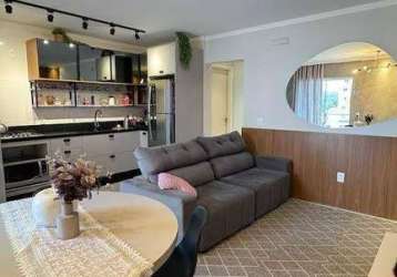 Lindo apartamento com 2 suites à venda, 76 m² por r$ 590.000 - são francisco de assis - camboriú/sc