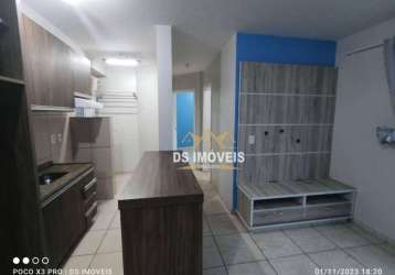 Apartamento com 2 dormitórios à venda, 43 m² por r$ 160.000,00 - palmital - colombo/pr