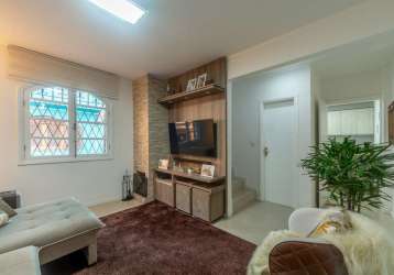 Casa em condomínio fechado com 3 quartos à venda na rua jaguari, 782, cristal, porto alegre por r$ 449.000