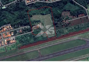 Terreno industrial à venda com 53.278,40m² ao lado do aeroporto de londrina. zoneamento zi1 (zona industrial 1).