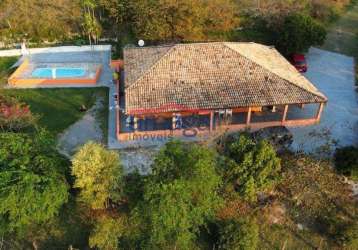 Chácara / sítio com 3 quartos à venda na zona rural, guararema  por r$ 1.378.000
