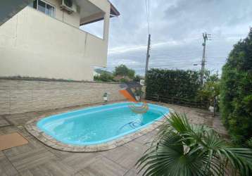 Casa com 3 dormitórios à venda, 130 m² por r$ 790.000,00 - praia joão rosa - biguaçu/sc