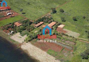 Pousada com 10 dormitórios à venda, 1135 m² por r$ 1.300.000,00 - zona rural - itumbiara/go