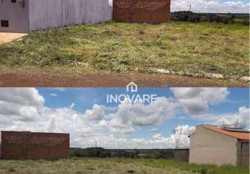 Terrenos à venda, 250 m² por r$ 100.000 - alto do trindade - itumbiara/go