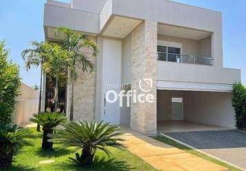 Sobrado à venda, 350 m² por r$ 2.800.000,00 - residencial anaville - anápolis/go