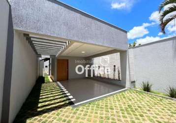 Casa com 3 dormitórios à venda, 120 m² por r$ 390.000,00 - vila jaiara - anápolis/go