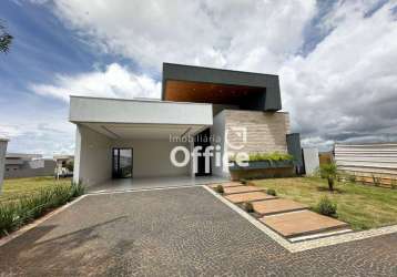 Casa com 3 suítes à venda, 206 m² por r$ 1.250.000 - condomínio terras alpha anápolis - anápolis/go