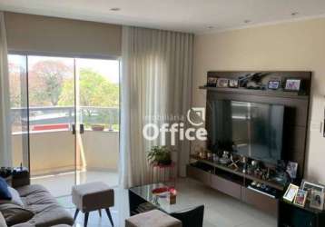 Apartamento com 3 dormitórios à venda, 135 m² por r$ 399.999,00 - antônio fernandes - anápolis/go
