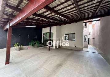 Casa com 3 quartos à venda, 180 m² por r$ 495.000 - itamaraty ii - anápolis/go