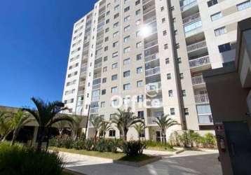Apartamento com 3 quartos à venda, 72 m² por r$ 460.000 - cidade jardim - anápolis/go