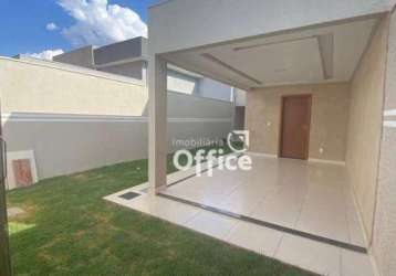 Casa com 2 dormitórios à venda, 96 m² por r$ 340.000,00 - vida nova - anápolis/go