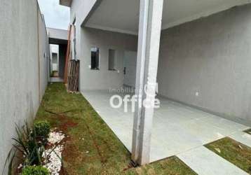Casa com 3 dormitórios à venda, 102 m² por r$ 340.000,00 - vila norte - anápolis/go