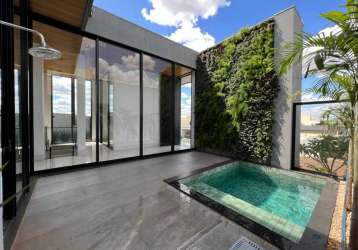Casa com 4 dormitórios à venda, 305 m² por r$ 2.700.000,00 - grand trianon  - anápolis/go