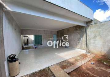 Casa com 3 dormitórios à venda, 105 m² por r$ 330.000,00 - residencial geovanni braga - anápolis/go
