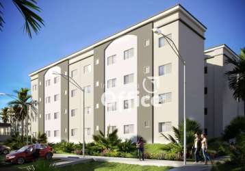 Apartamento com 2 quartos à venda, 56 m² por r$ 202.000 - vila harmonia - anápolis/go