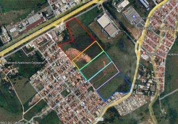 Terreno à venda, 89173 m² por r$ 36.000.000 - via dutra- caçapava/sp