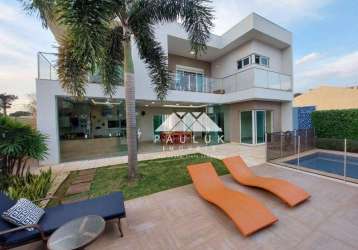 Sobrado com 4 dormitórios à venda, 362 m² por r$ 2.290.000,00 - condominio residencial dom olívio - foz do iguaçu/pr