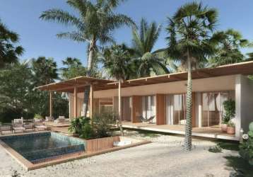 Casa em condomínio fechado com 3 quartos à venda na loteamento praia canoe, 16, canto da barra, fortim por r$ 2.400.000
