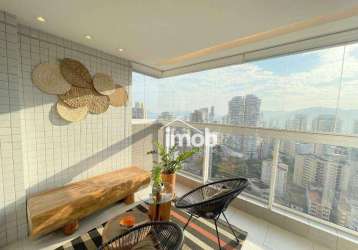 Apartamento com 2 dormitórios à venda, 81 m² por r$ 1.200.000,00 - gonzaga - santos/sp