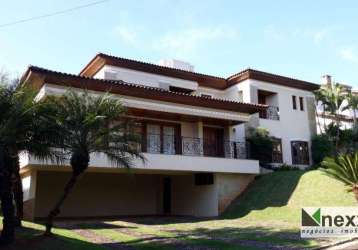 Casa com 4 dormitórios para alugar, 568 m² por r$ 19.539,00/mês - condomínio village visconde de itamaracá  - valinhos/sp