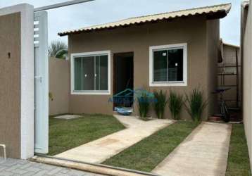 Casa com 1 dormitório à venda por r$ 299.000,00 - chácara mariléa - rio das ostras/rj