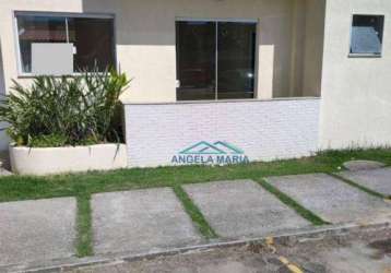 Apartamento com 2 dormitórios à venda por r$ 200.000,00 - chácara mariléa - rio das ostras/rj