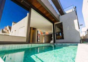 Casa de alto padrão com 4 suítes à venda, 370 m² por r$ 3.500.000 - pilarzinho - curitiba/pr