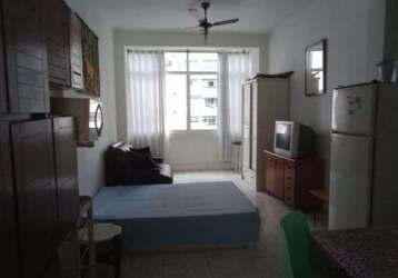 Studio com 1 dormitório para alugar, 30 m² por r$ 2.000,00/mês - boqueirão - santos/sp