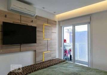 Flat com 2 dormitórios para alugar, 77 m² por r$ 4.600,00/mês - gonzaga - santos/sp