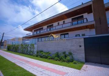 Casa com 4 quartos à venda na rua cambará, 22, brejatuba, guaratuba, 450 m2 por r$ 7.400.000
