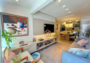 Lindo apartamento  mobiliado com 2 dormitórios para alugar, 63 m² por r$ 4.500/mês - boa viagem - recife/pe