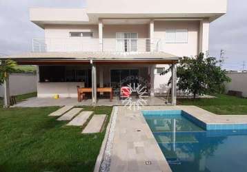 Casa com 3 dormitórios para alugar, 540 m² por r$ 8.120,00/mês - condomínio eco park - caçapava/sp