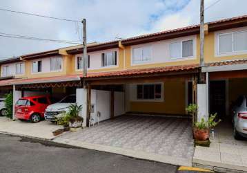 Casa em condomínio fechado com 3 quartos para alugar na rua doutor petrônio romero de souza, 611, cajuru, curitiba, 80 m2 por r$ 2.500