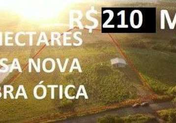 113754 - chácara em glorinha, 2 hectares, casa nova, fibra ótica