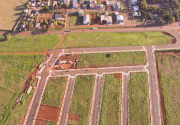 Terreno à venda no bairro espigao azul em cascavel por r$ 129.000,00