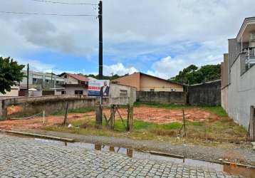 Terreno à venda na rua presidente nilo peçanha, floresta, joinville por r$ 260.000