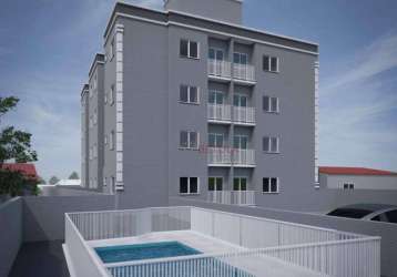 Apartamento com 2 dormitórios à venda, 55 m² por r$ 223.000,00 - guarda do cubatão - palhoça/sc