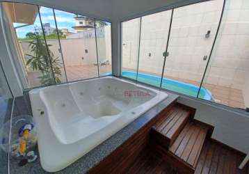 Casa com 3 dormitórios à venda, 256 m² por r$ 1.400.000,00 - pedra branca - palhoça/sc