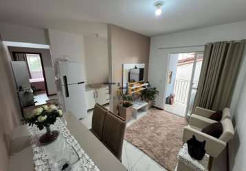 Apartamento com 2 quartos à venda na rua thereza vill de matos, 2332, pagani, palhoça por r$ 310.000