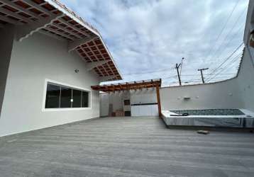 Casa com 3 dormitórios à venda, 211 m² por r$ 810.000 - caiçara - praia grande/sp