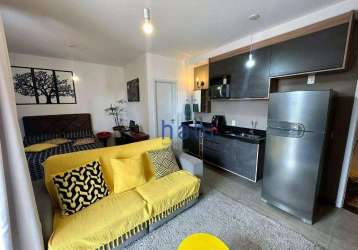 Apartamento com 1 dormitório para alugar, 33 m² por r$ 2.500,00/mês - liberty home studio - sorocaba/sp