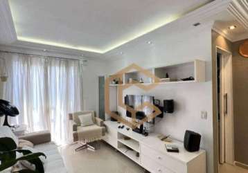 Apartamento com 2 dormitórios à venda, 58 m² por r$ 350.000,00 - vila moreira - guarulhos/sp