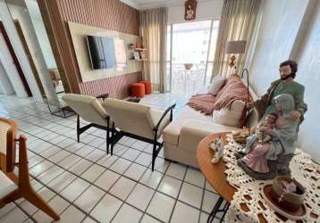 Apartamento para venda possui 107 metros quadrados com 3 quartos em jatiúca - maceió