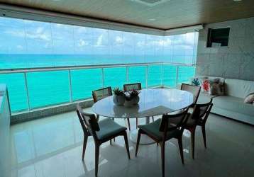 Beira mar - apartamento para venda tem 258 metros quadrados com 4 quartos em cruz das almas