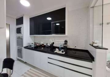 Apartamento com 3 dormitórios à venda, 80 m² por r$ 535.000,00 - parque boa esperança - indaiatuba/sp