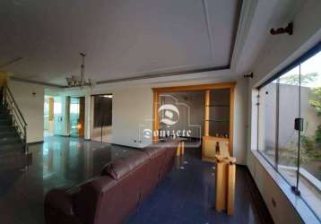 Casa com 3 dormitórios à venda, 420 m² por r$ 1.700.000,00 - vila pires - santo andré/sp
