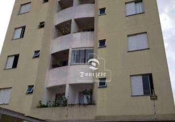 Apartamento com 2 dormitórios para alugar, 58 m² por r$ 2.673,00/mês - vila camilópolis - santo andré/sp
